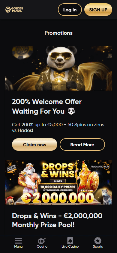 Experience the Excitement at Golden Panda Casino Experience the Excitement at Golden Panda Casino