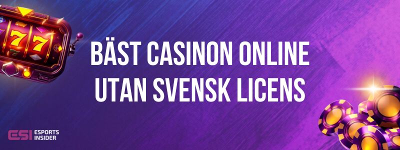 Upptäck världen av Online casino utan svensk licens 21